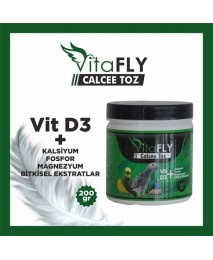 VitaFLY Calcee Toz 200 gr (KAFES)